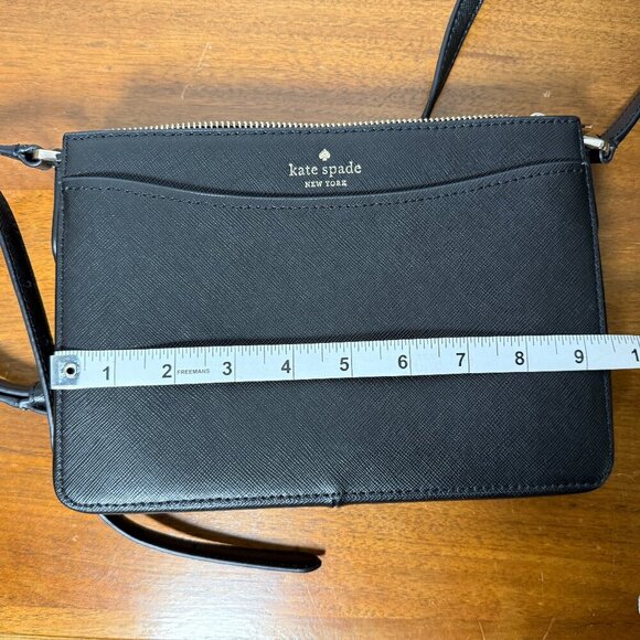 Kate Spade Margaux Convertible Crossbody Purse Black - Picture 9 of 10
